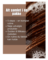 5-step rutine - fedtet & fladt hår - MIKASU