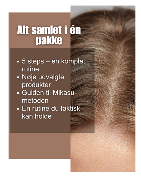 5-step rutine - Scalp care - MIKASU