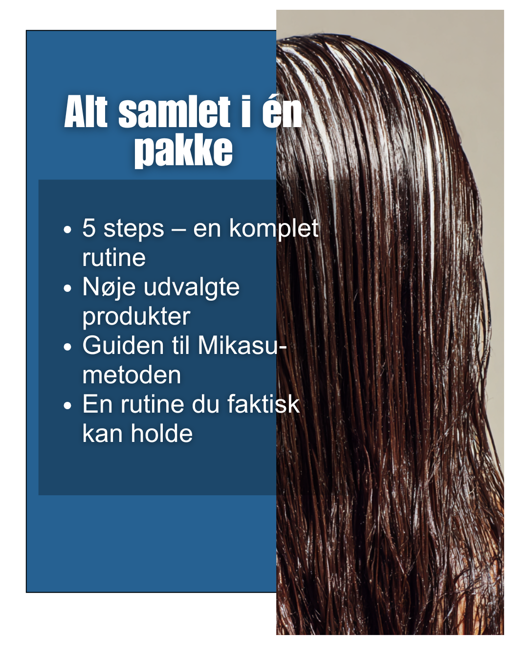 5-Step rutine - Tørt & kruset hår - MIKASU