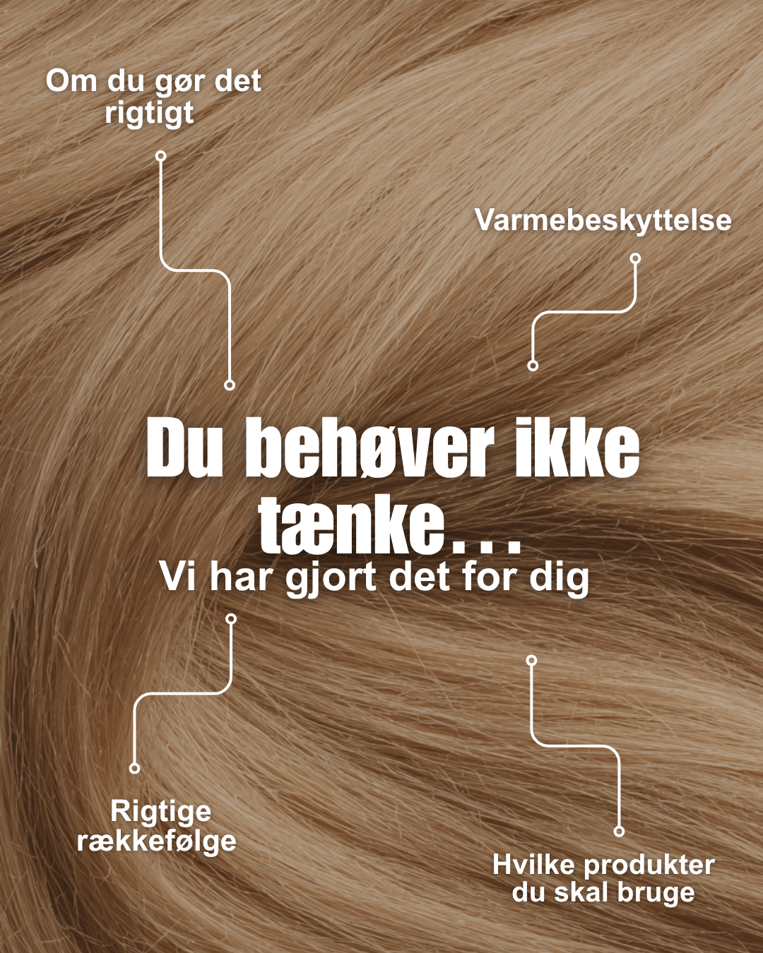 5-step rutine - fedtet & fladt hår - MIKASU