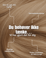 5-step rutine - fedtet & fladt hår - MIKASU