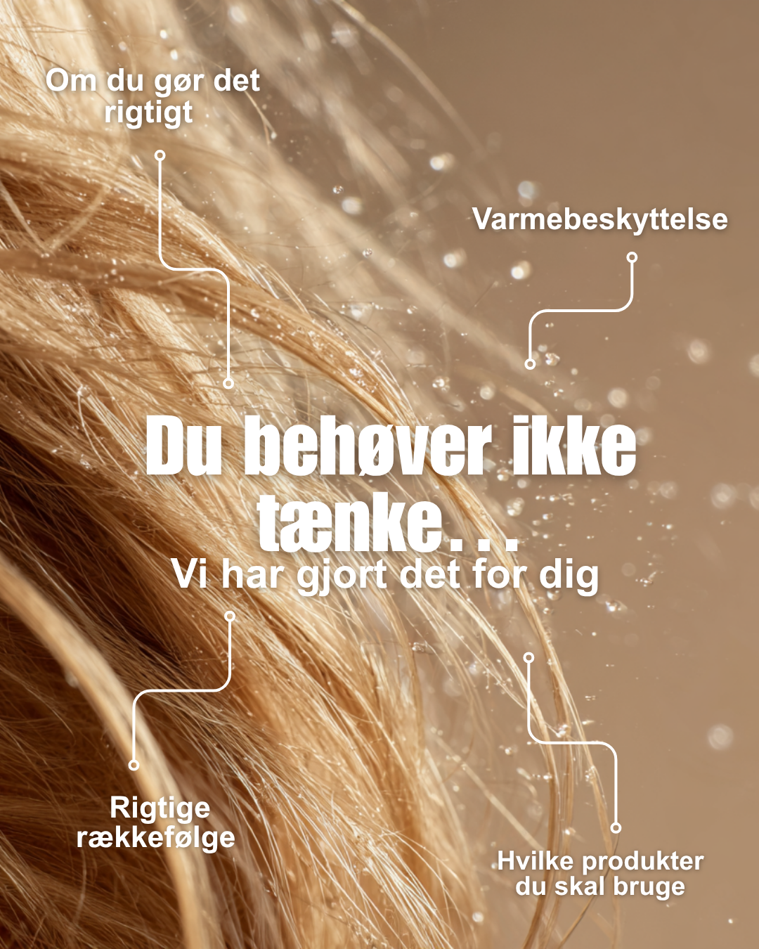 5-step rutine - slidt & skadet hår - MIKASU