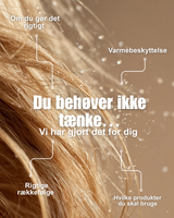 5-step rutine - slidt & skadet hår - MIKASU