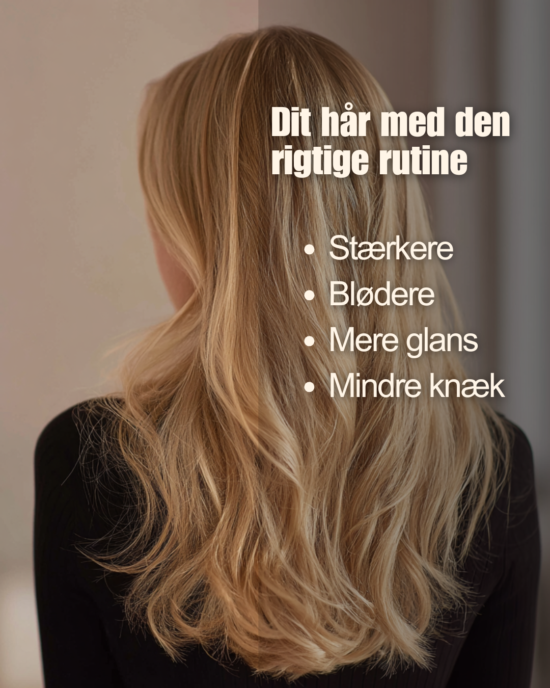 5-step rutine - slidt & skadet hår - MIKASU