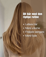 5-step rutine - fedtet & fladt hår - MIKASU