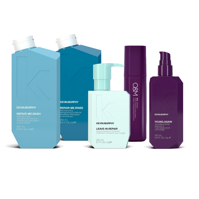 5-step rutine - slidt & skadet hår - MIKASU