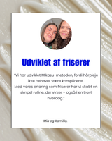 5-step rutine - slidt & skadet hår - MIKASU